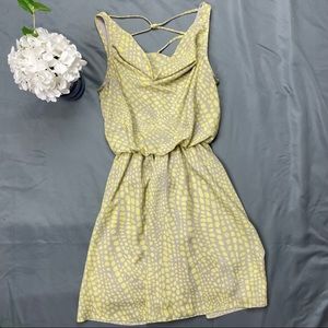 🖤 Dalmatian Print Cowl Neck Dress